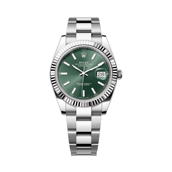 圖片 【ROLEX】勞力士 Date Just系列 126334 綠色放射紋 條丁 太陽圈 41mm