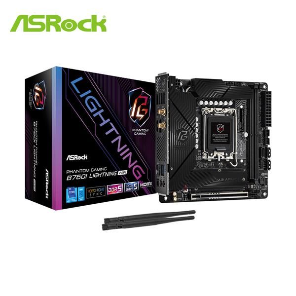 圖片 華擎 B760I Lightning WiFi(電競/水冷・Intel中高階・Mini-ITX)