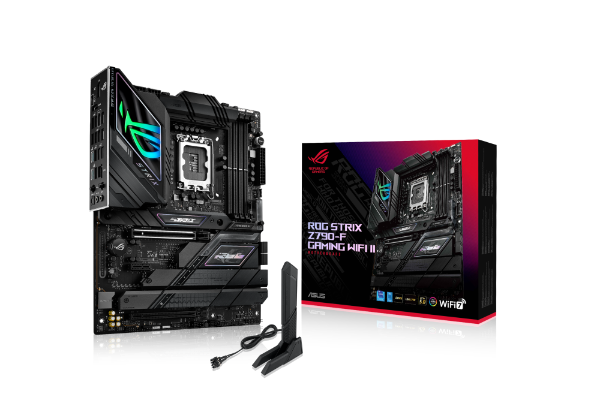 圖片 華碩 ROG STRIX Z790-F GAMING WIFI II(ATX/Intel 2.5Gb+Wi-Fi 7/註五年)16+1+2相