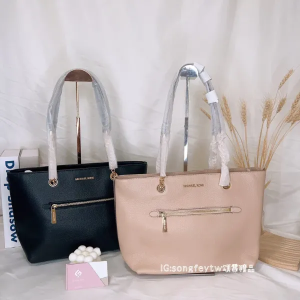圖片 Michael Kors｜MK 荔枝 拉鍊托特 肩背包 斜背包