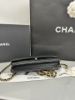 圖片 「M.Y精品」Chanel Woc 晶片款 磁吸釦 黑金 WOC 荔枝牛皮 鏈帶包