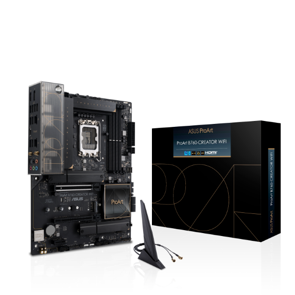 圖片 華碩 ProArt B760-CREATOR WIFI(ATX/LAN 2.5Gb+Intel 1Gb+無線)12+1相