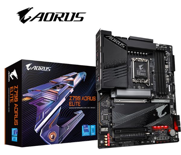 圖片 技嘉 Z790 AORUS ELITE X AX(ATX/Intel 2.5Gb+無線/註冊五年)16+1+2相