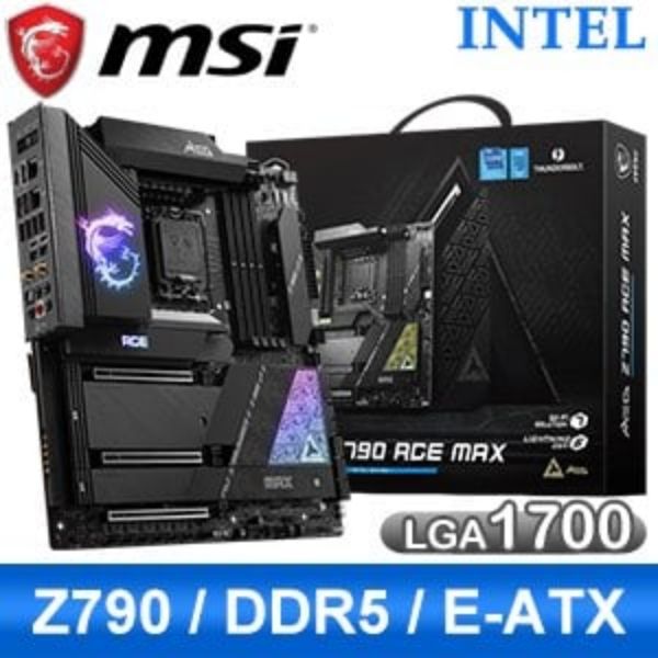 圖片 MSI 微星 MEG Z790 ACE MAX D5 LGA1700主機板(E-ATX/3+2年保)