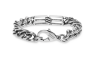 圖片 Bb Icon Gourmette Bracelet in Antique Silver