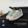 CLOT X ADIDAS Superstar Wonder white 薄荷綠 呼吸 陳冠希 聯名款 男女尺寸 IH3643