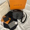 圖片 LOUIS VUITTON M12519 Montsouris 黑灰郵差包 PM