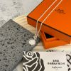 圖片 Hermès Amulettes Hermès Ex-Libris 純銀墜飾項鏈