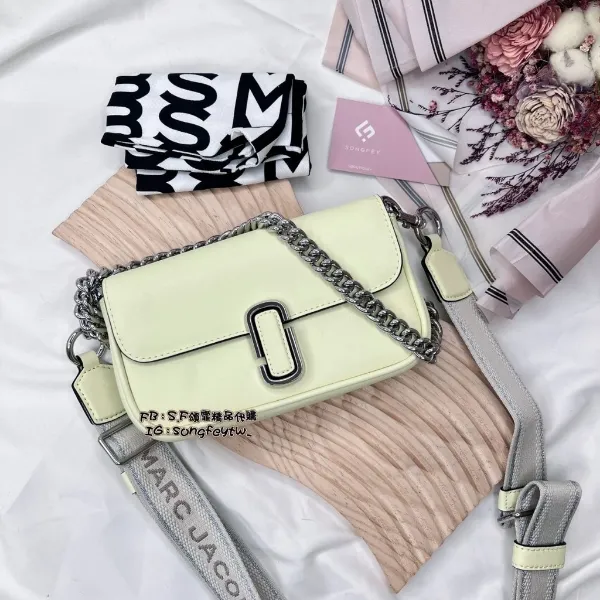 圖片 Marc Jacobs MJ 專櫃款 迷你信封包 郵差包 肩背包 斜背包