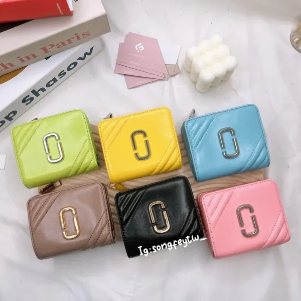 圖片 Marc Jacobs｜MJ 專櫃款 羊皮短夾