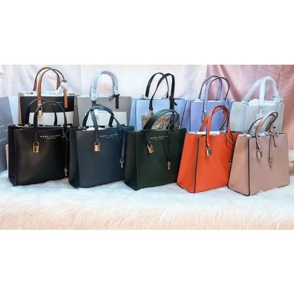 圖片 Marc Jacobs｜MJ 手提鎖頭方包  小托特 斜背包