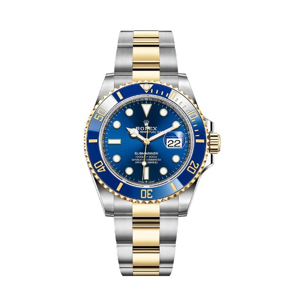圖片 【ROLEX】勞力士 Submariner系列 半金黑水鬼 黃金 126613LB 41mm