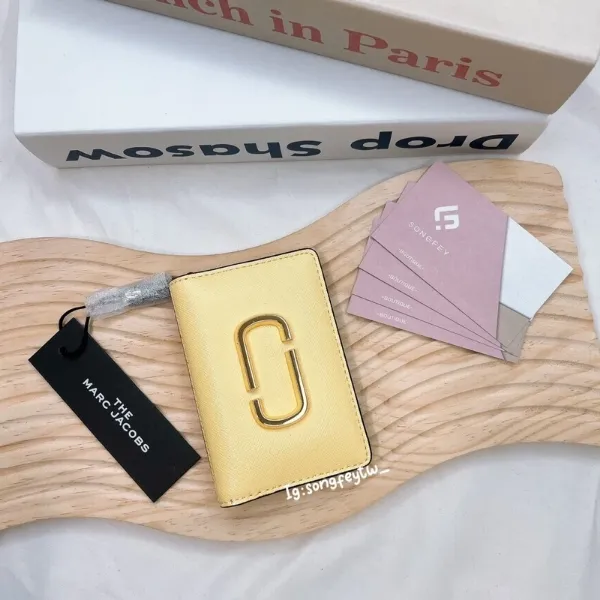 圖片 Marc Jacobs｜MJ 專櫃款 對開卡片夾 名片夾