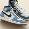 圖片 鞋教 Nike Air Jordan 1 Low Retro High OG "Denim" 丹寧 牛仔 焦糖底  FQ29471-100