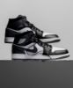 圖片 鞋教 Nike Air Jordan 1 Mid "Black White Iron Grey" 黑鐵灰 男款 DQ8426-001