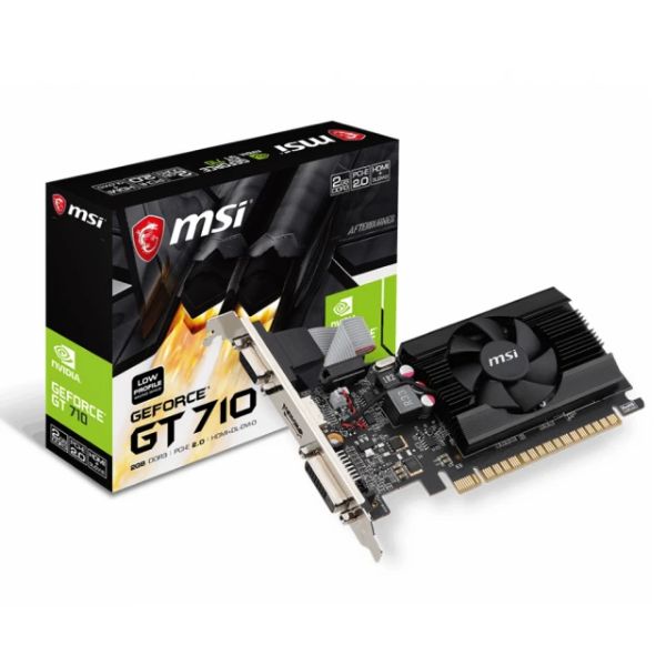 圖片 微星 GT710 2GD3H LP(954MHz/2G DDR3/靜音版/14.6cm/三年保)