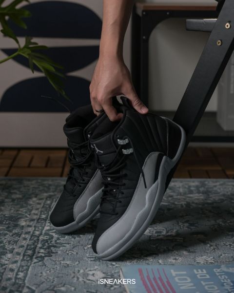 iSNEAKERS 現貨 Air Jordan 12 Retro "Barons" 狼灰黑 CT8013-010