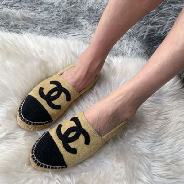 圖片 Chanel 大c logo漁夫鞋