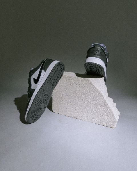 圖片 鞋教 Nike Air Jordan 1 Low "Iron Grey" 鐵灰 灰白 低筒 553558-152