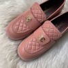 圖片 Chanel 乾燥玫瑰粉書包釦樂福鞋