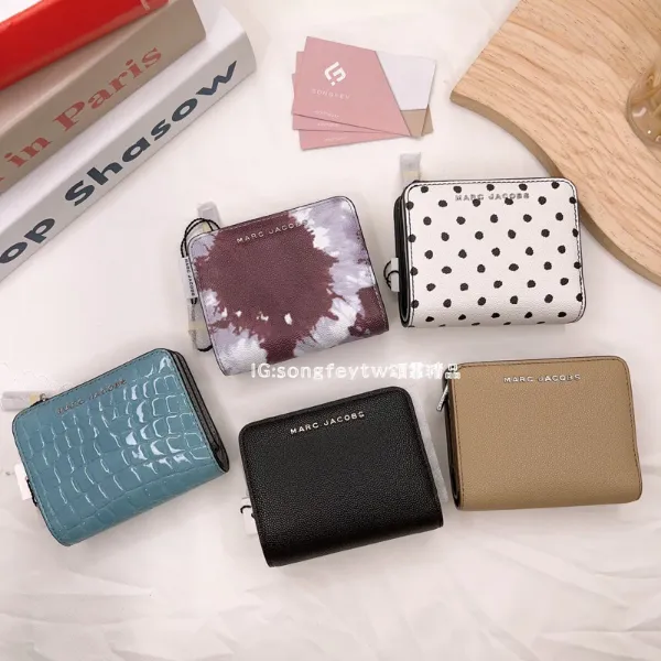 圖片 Marc Jacobs｜MJ 魚子醬 多款短夾