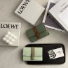 圖片 LOEWE 牛皮三折短夾