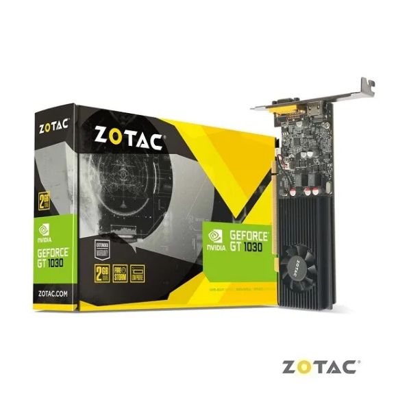 圖片 ZOTAC GT1030 2GB GDDR5 HDMI/VGA Low Profile(P10300E-10L) 類比輸出