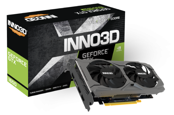 圖片 INNO3D GTX1650 GDDR6 TWIN X2 OC V3(1635MHz/22cm/雙風/三年保)