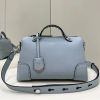 圖片 Fendi By The Way Boston中型包 - 淺藍色Selleria手工明縫設計《全新商品 》