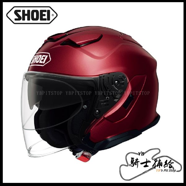 圖片 SHOEI J-Cruise 3 GARNET.M 酒紅 總代理 公司貨 內墨鏡 安全帽