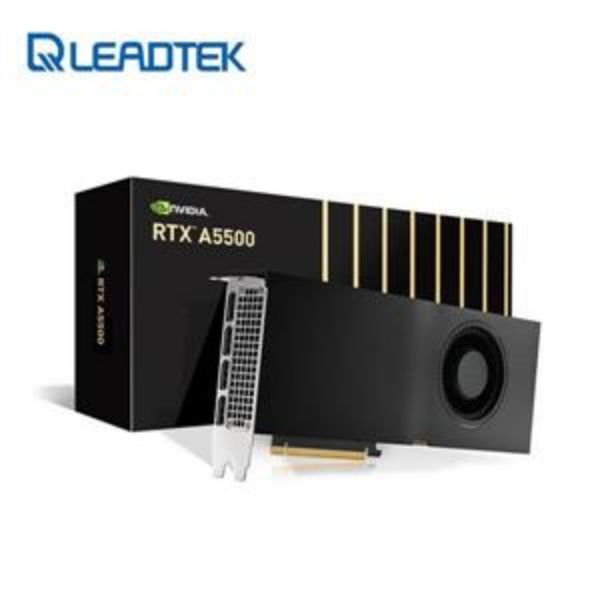 圖片 麗臺 NVIDIA RTX A5500(24G GDDR6 384bit/CUDA:10240/26.7cm)★ ↓任搭500↓