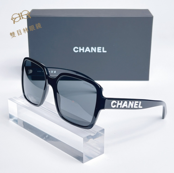 圖片 【CHANEL】 CH5408 香奈兒墨鏡-白字