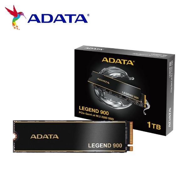 圖片 威剛 ADATA LEGEND 900 1TB/Gen4/讀:7000M/寫:4700M/五年保(單面設計)/贈散熱片