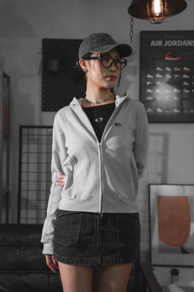 EGO FETCH Cropped Hoodie