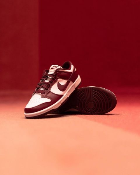 圖片 鞋教 Nike Dunk Low "Team Red" 復古酒紅 男款 DD1391-601