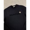 圖片 Moncler 經典絨布字母搭配Logo設計 長袖 大學t