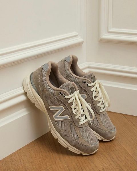 Kith x New Balance 990v4 Made in USA "Moonrock"  U990KT4