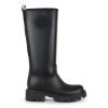 圖片 Moncler Kickstream 黑色防水高筒雨靴 - 簡約設計與全天候防護 EU36/37/38/39/40