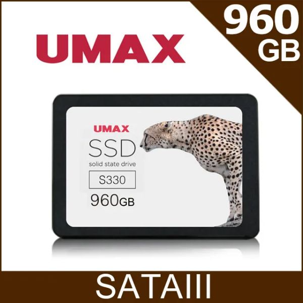 圖片 UMAX S330 960GB /2.5吋 讀:560MB寫:500MB/3D NAND Flash【三年保】