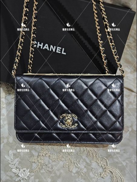 圖片 CHANEL trendy cc woc 黑金