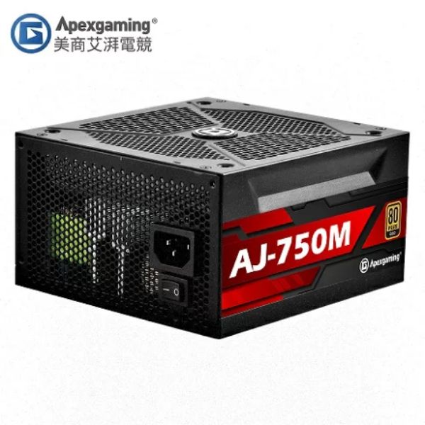 圖片 Apexgaming KR-750M(750W) 雙8/白金/全模/ATX3.0(PCIe 5.0)/全日系/10年【SFX】