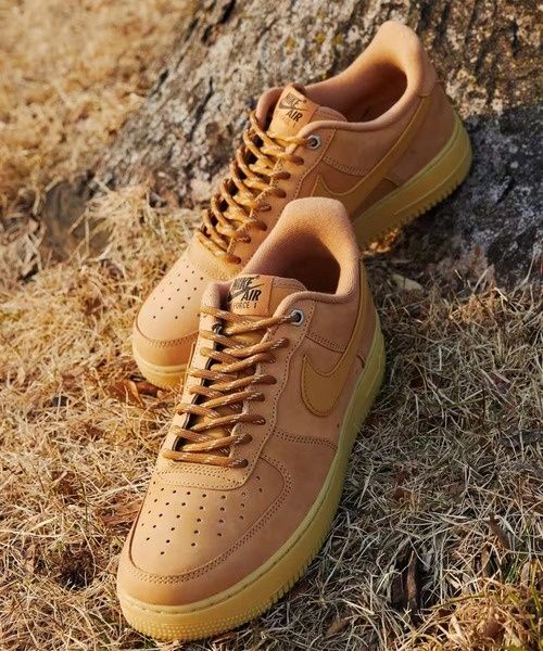 圖片 鞋教 Nike Air Force 1'07 Low LV8 "Wheat Flax" 小麥色 大地卡其 男款 CJ9179-200