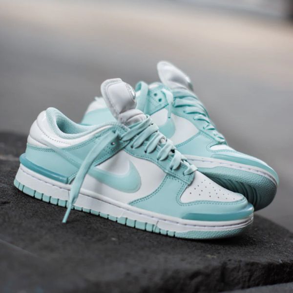 圖片 鞋教 Nike W Dunk Low Twist "Glacier Blue" 湖水藍 寶寶藍 小飛勾 DZ2794-103