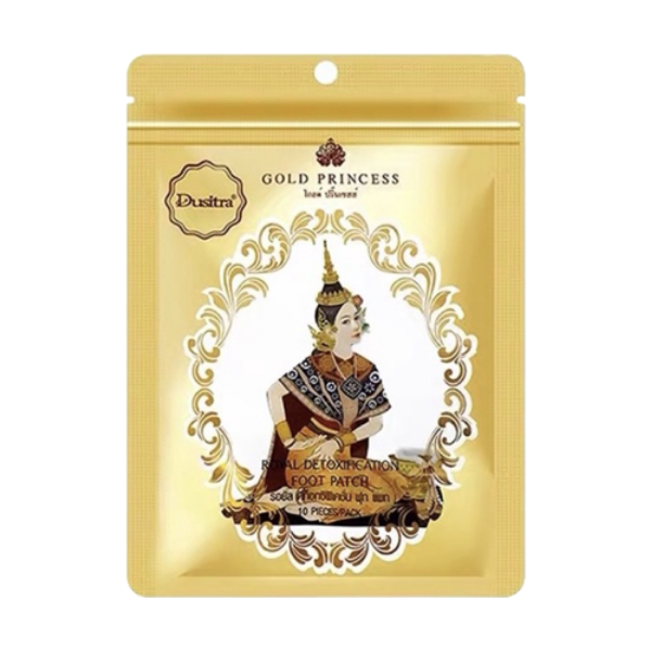 圖片 泰國 Dusitra Gold Princess 皇家足貼（竹酢足貼15包組）