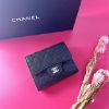 圖片 【Luxury】現貨 CHANEL 香奈兒 精品代購 經典口蓋皮夾  中夾 三折短夾 銀扣 金扣 全新全配