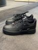 圖片 鞋教 Nike W Air Force 1 '07 LX "Black Silver Mini Swoosh" 黑魂 小銀勾 HQ1180-001