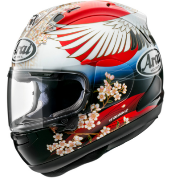 圖片 ARAI RX-7X 頂級 全罩式 安全帽 TSUBASA 丹頂鶴