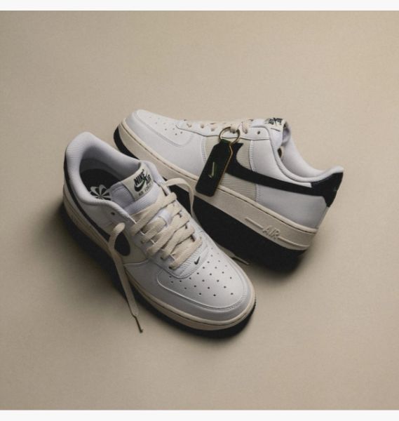 圖片 鞋教 Nike Air Force 1'07 Low "White Obsidian Fir" 黑曜石 男款 HF4298-100