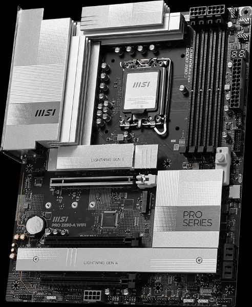 圖片 微星 PRO Z890-A WIFI(ATX/LAN 5Gb+Wi-Fi 7/註冊四年)16+1+1+1相電源