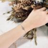 圖片 SWAROVSKI Una Angelic 圓形單鑽 密鑲繞鑽 手鍊 鍍白金色